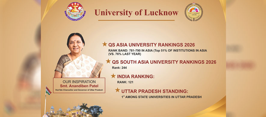 Lucknow University alumni event Eighth slide